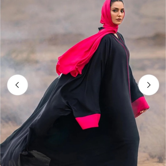 GARDENIA WANDER ABAYA brand new Pakistani - Picture 1 of 4